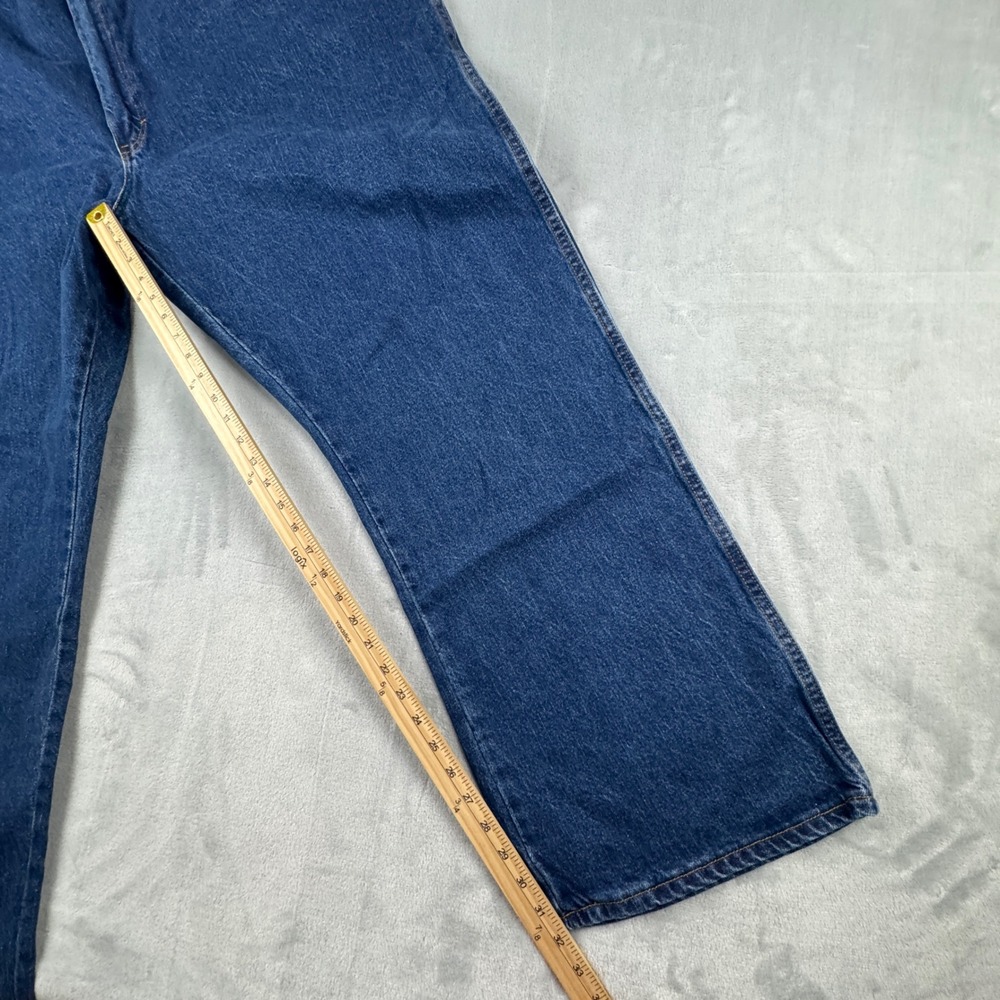 Dickies Mens‎ 54x32 Dark Wash Relaxed Fit Straight Leg Denim Jeans New With Tags - Picture 7 of 15